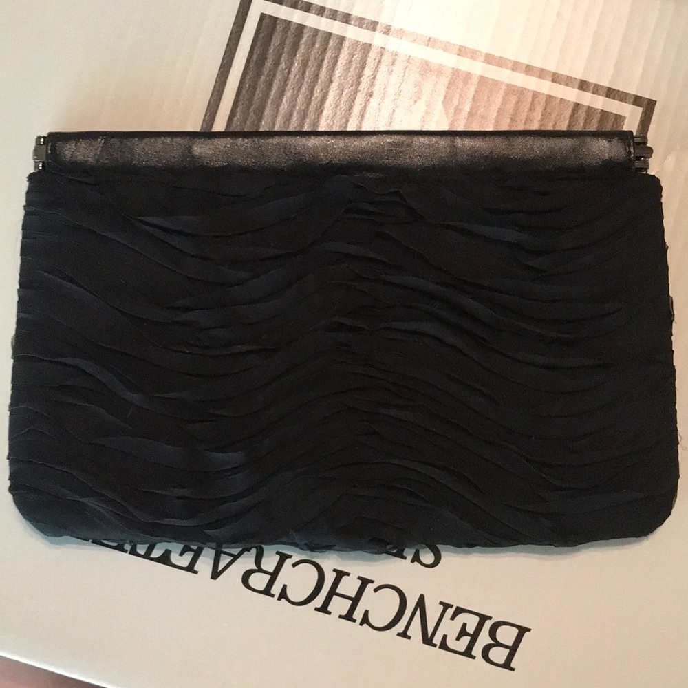 Express black clutch
